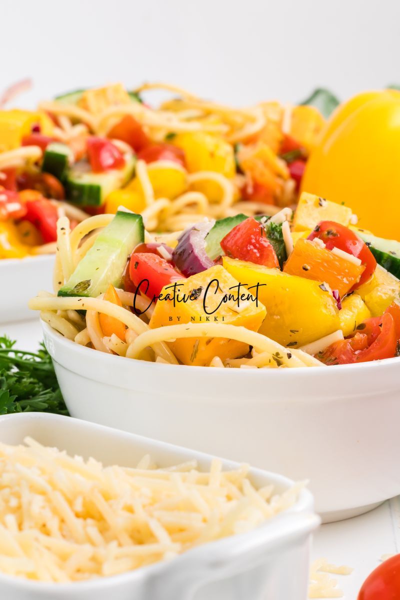 Spaghetti Pasta Salad - Set 2 of 2