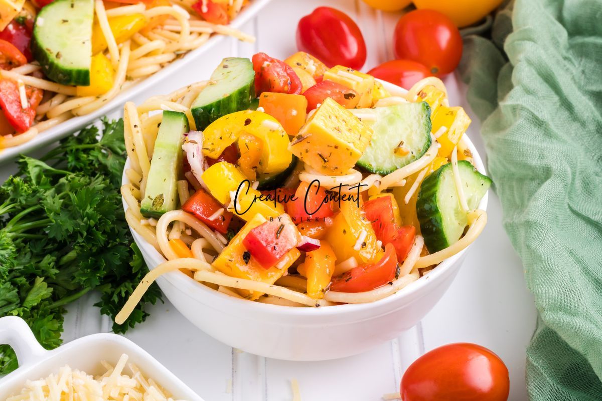 Spaghetti Pasta Salad - Set 2 of 2