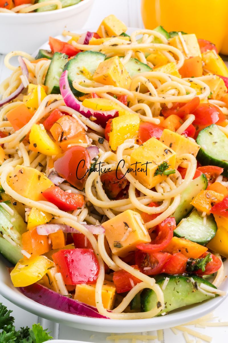Spaghetti Pasta Salad - Set 2 of 2