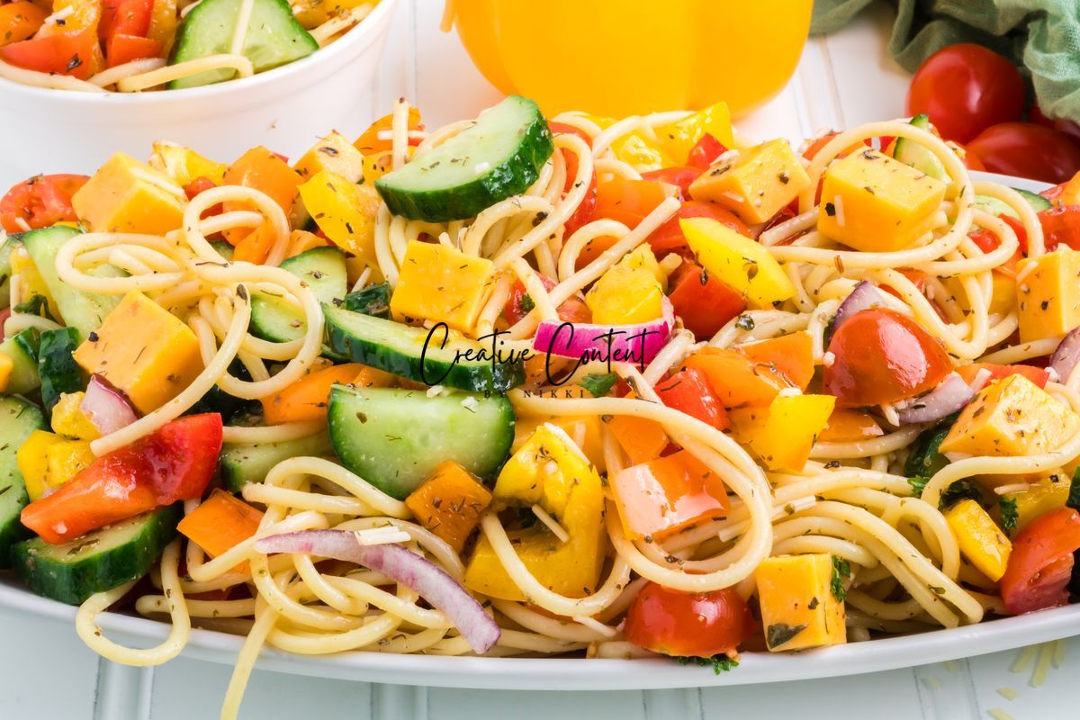 Spaghetti Pasta Salad - Set 2 of 2