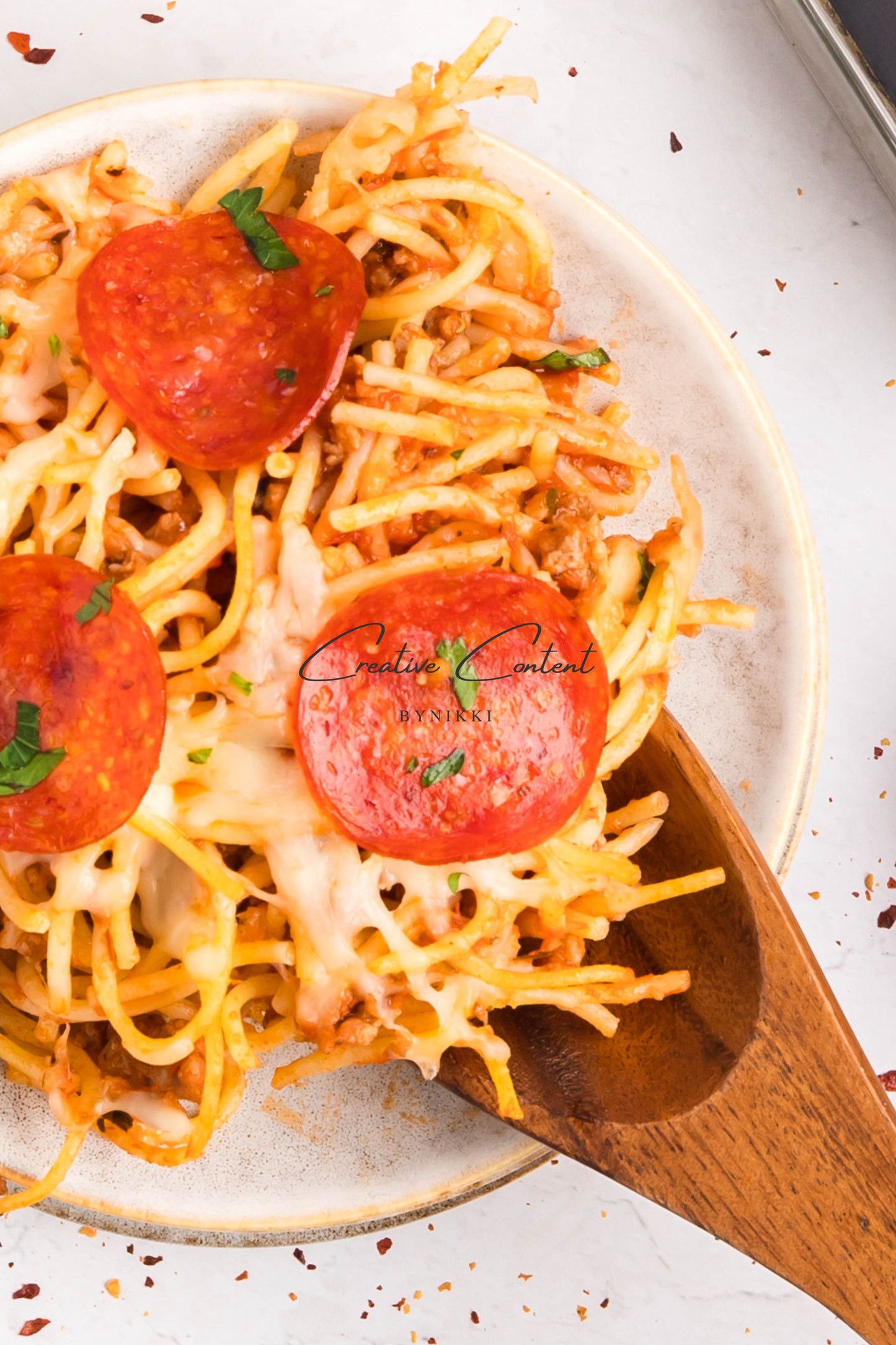 Spaghetti Pizza - Exclusive