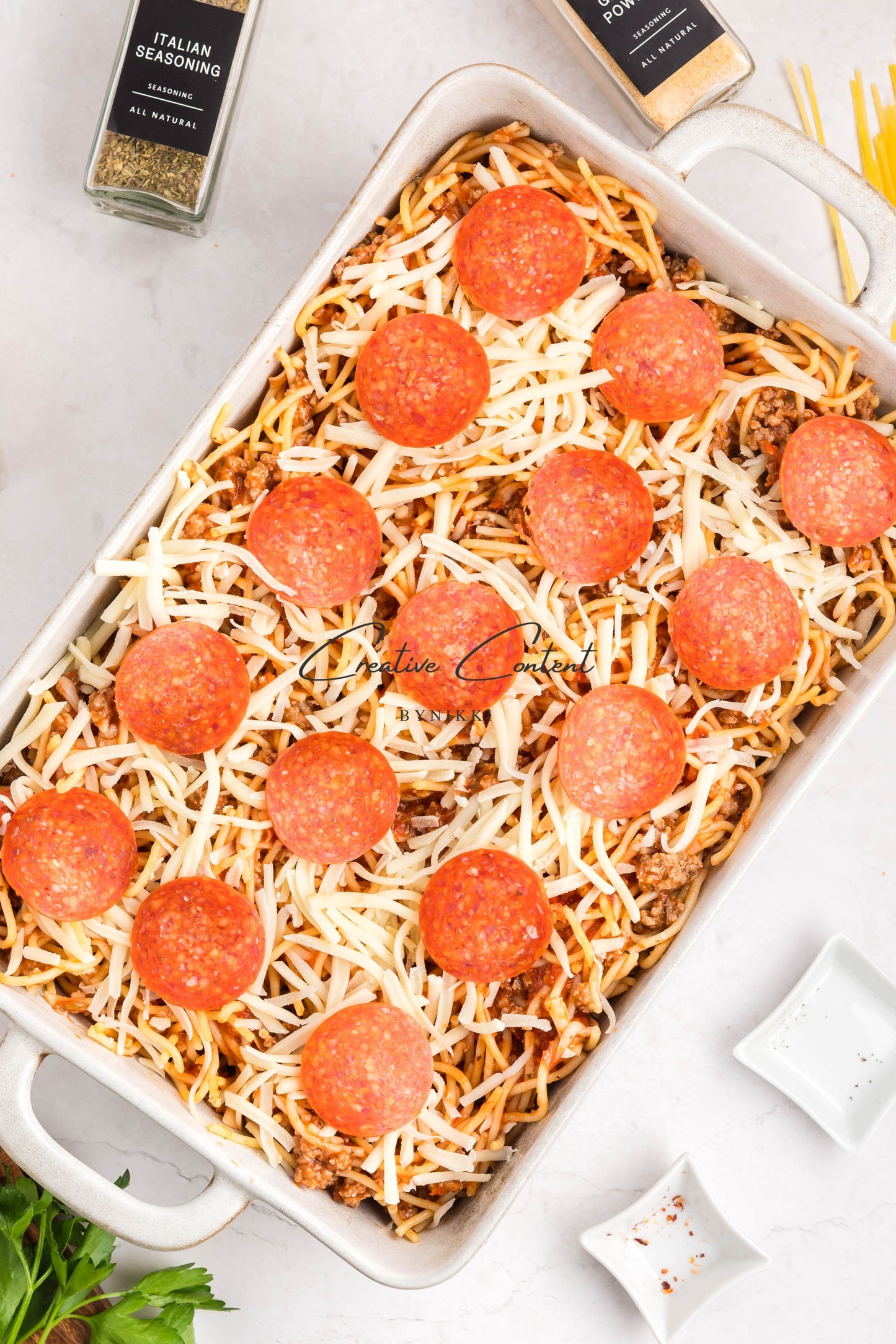 Spaghetti Pizza - Exclusive