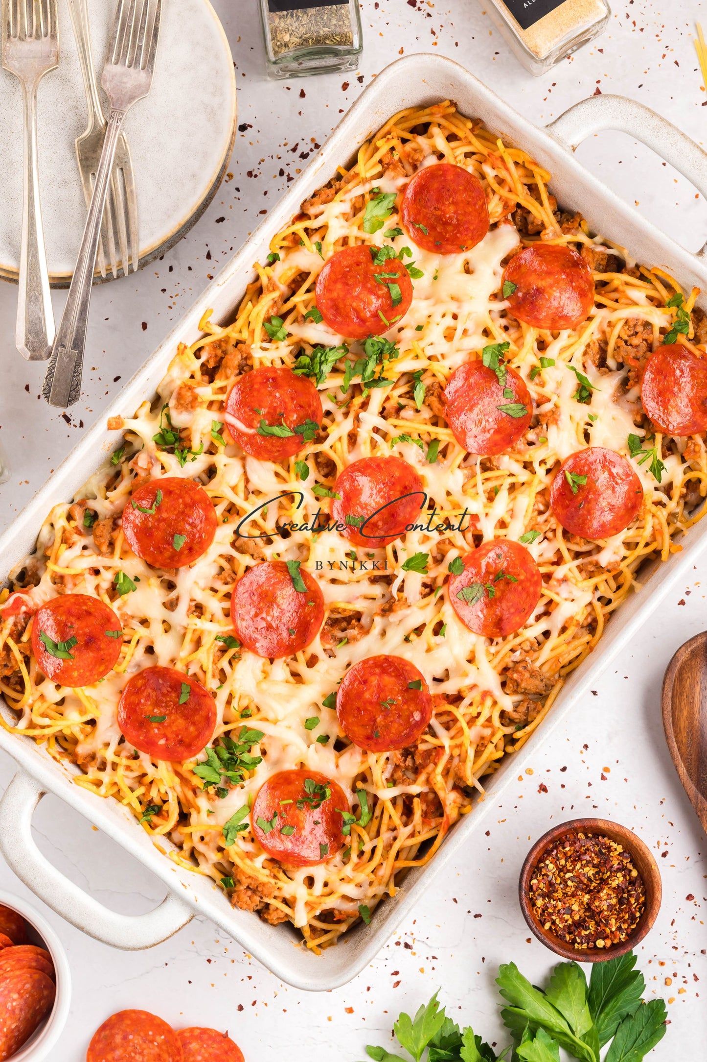Spaghetti Pizza - Exclusive