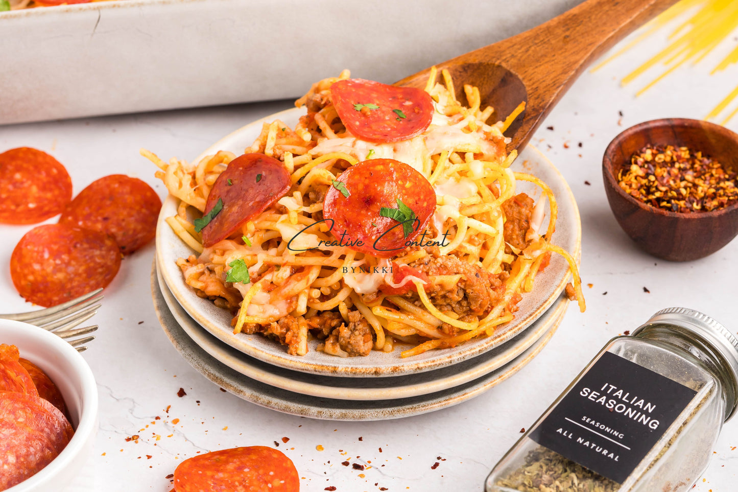 Spaghetti Pizza - Exclusive