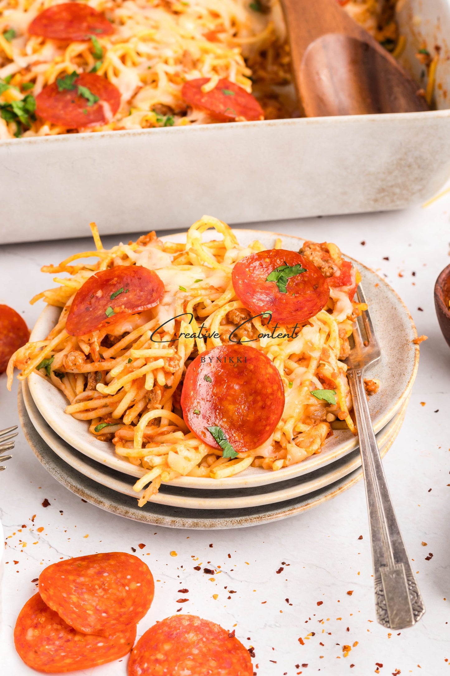 Spaghetti Pizza - Exclusive
