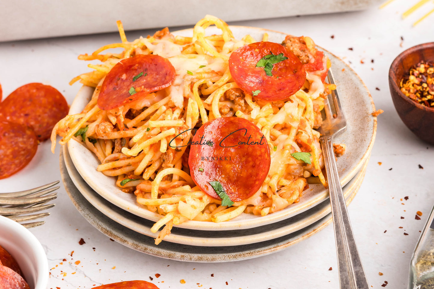 Spaghetti Pizza - Exclusive