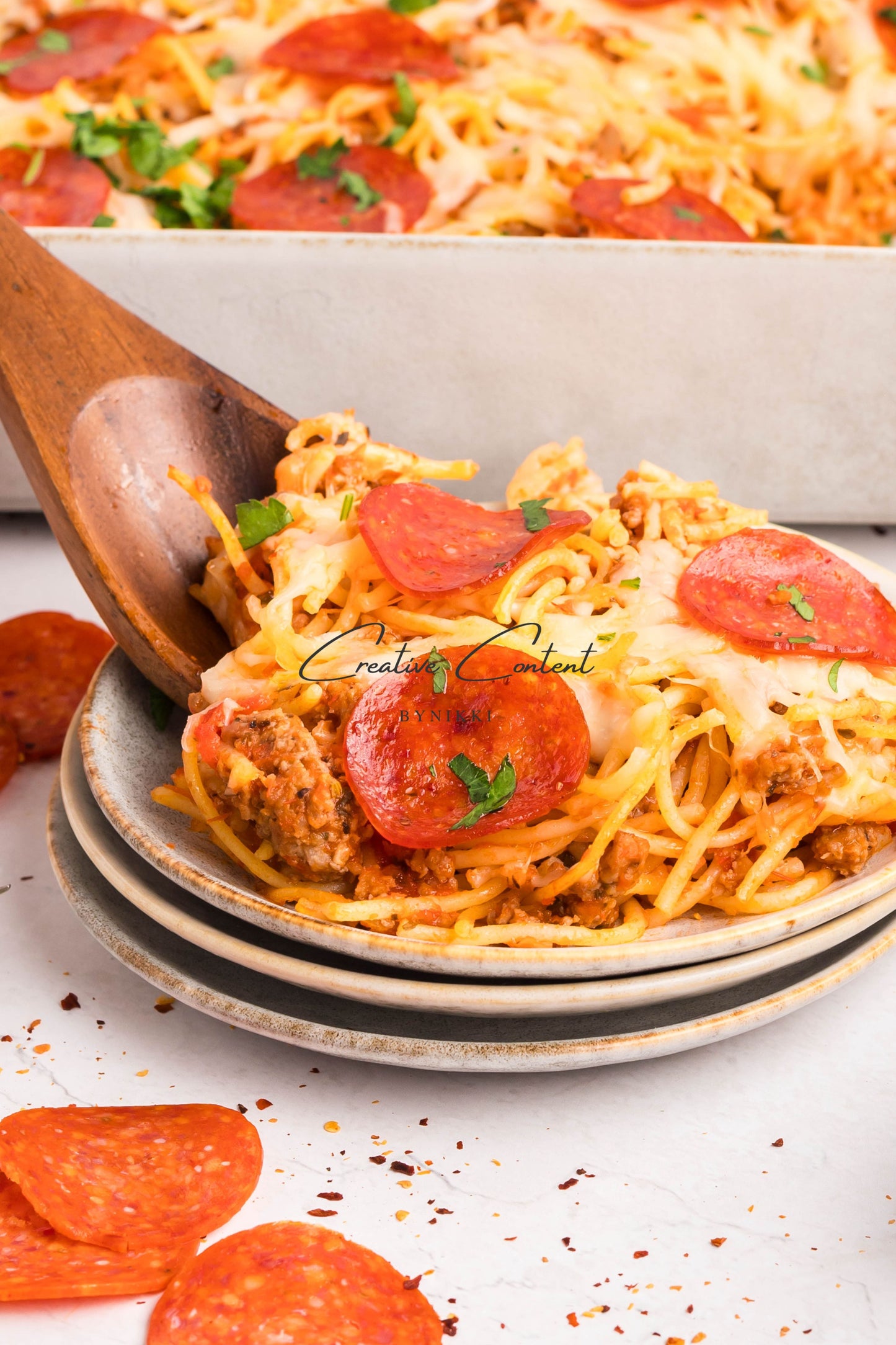 Spaghetti Pizza - Exclusive