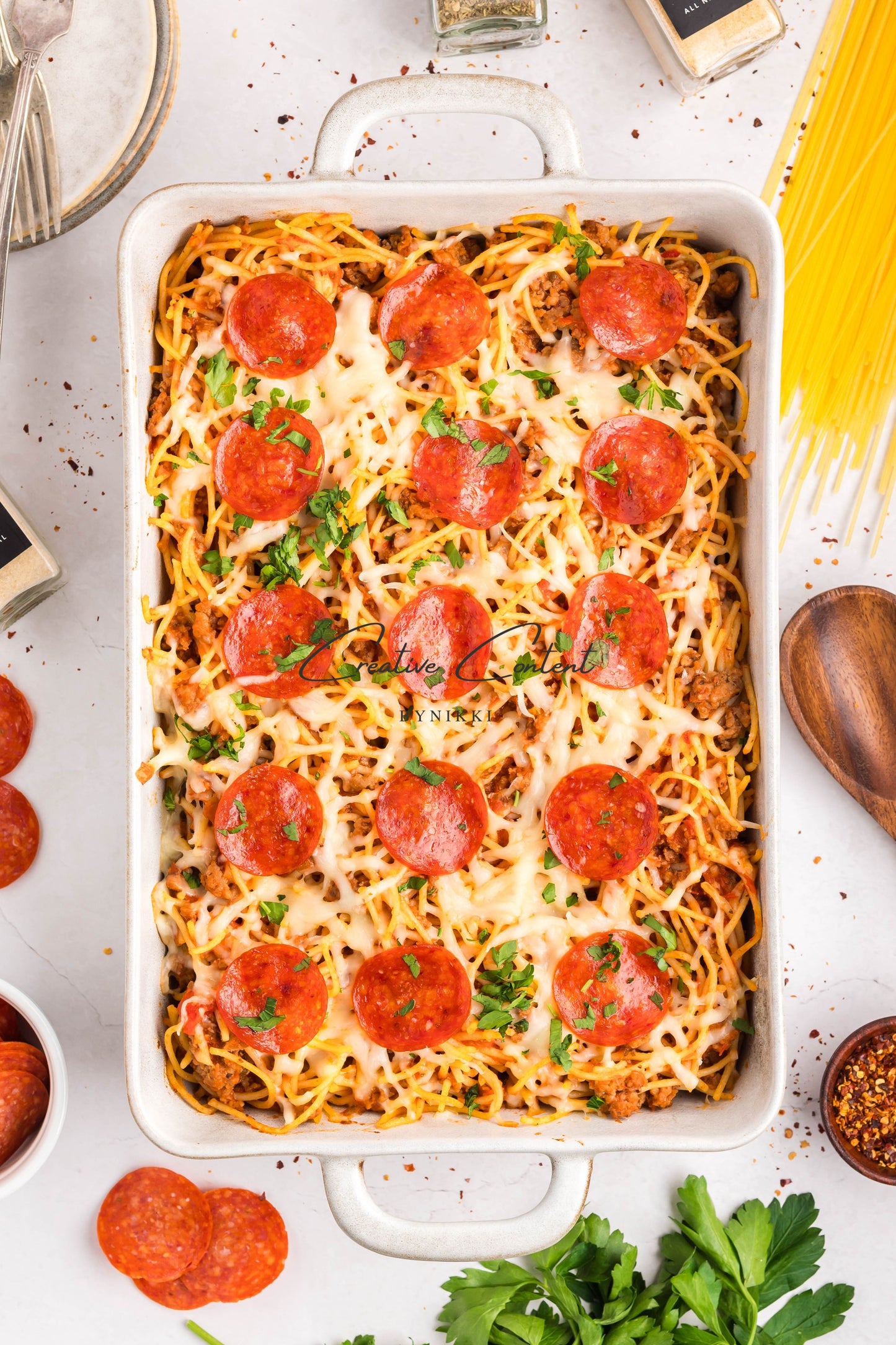 Spaghetti Pizza - Exclusive