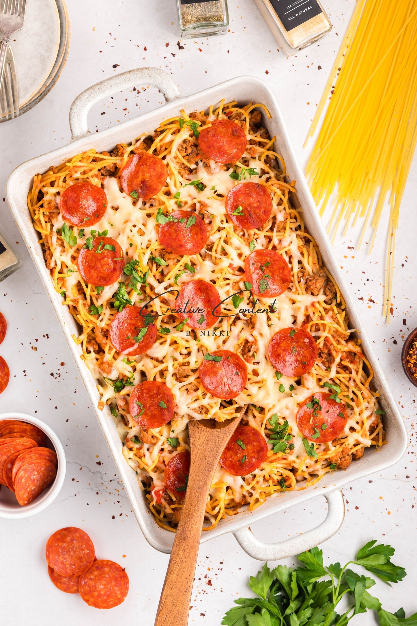Spaghetti Pizza - Exclusive