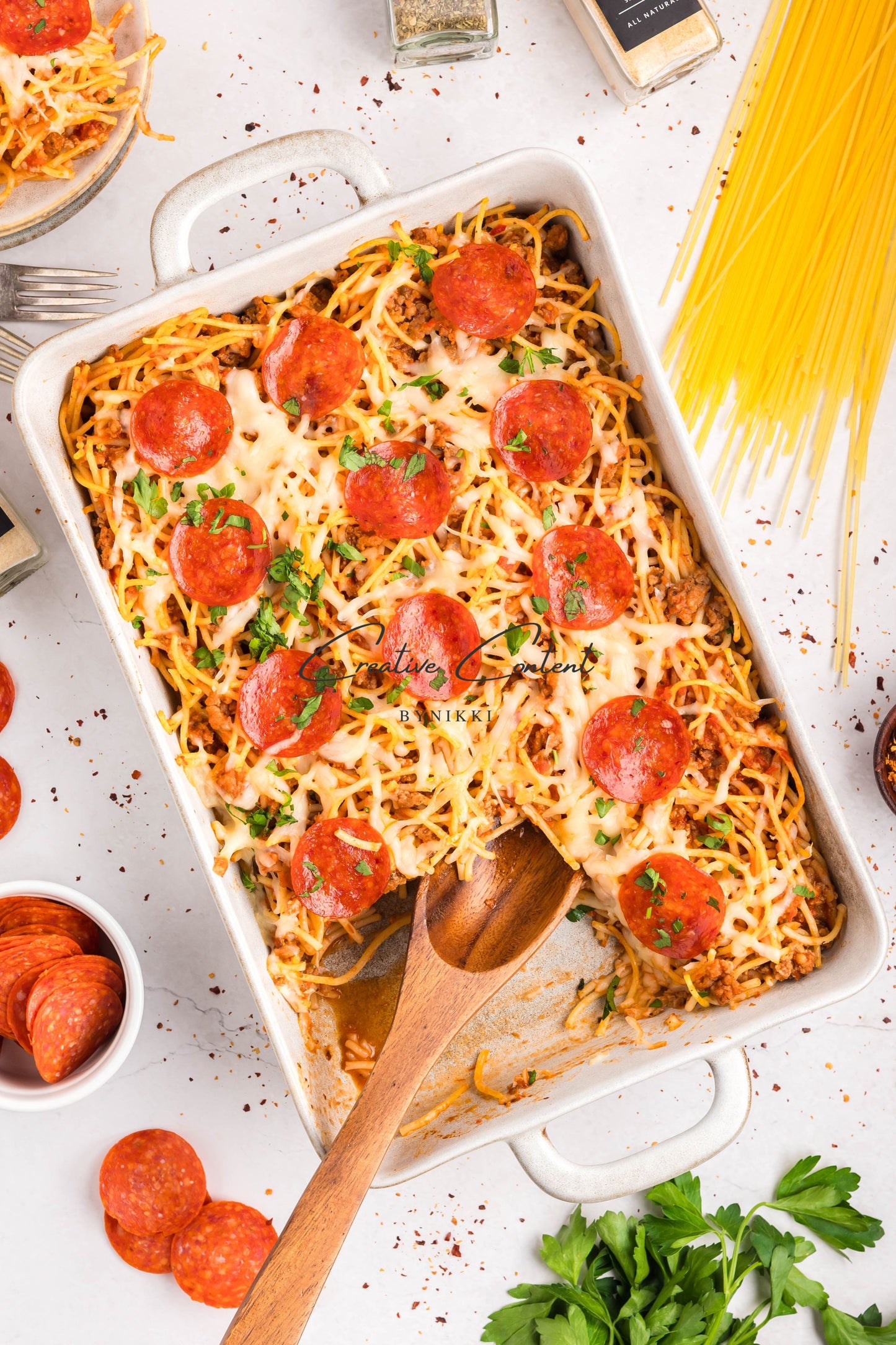 Spaghetti Pizza - Exclusive