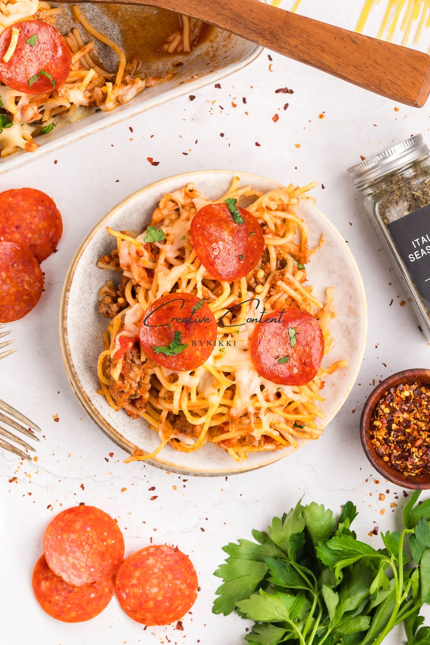 Spaghetti Pizza - Exclusive