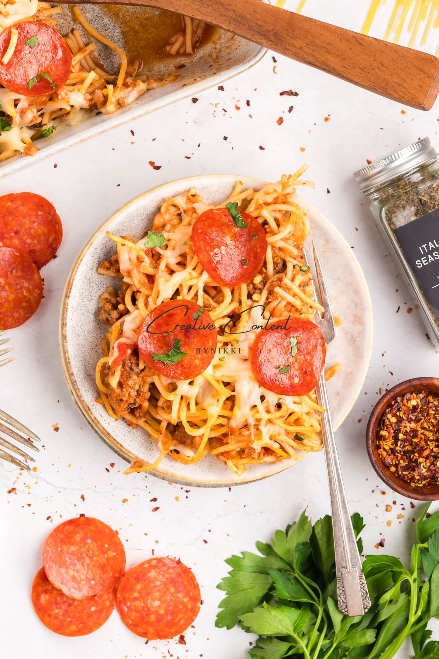 Spaghetti Pizza - Exclusive