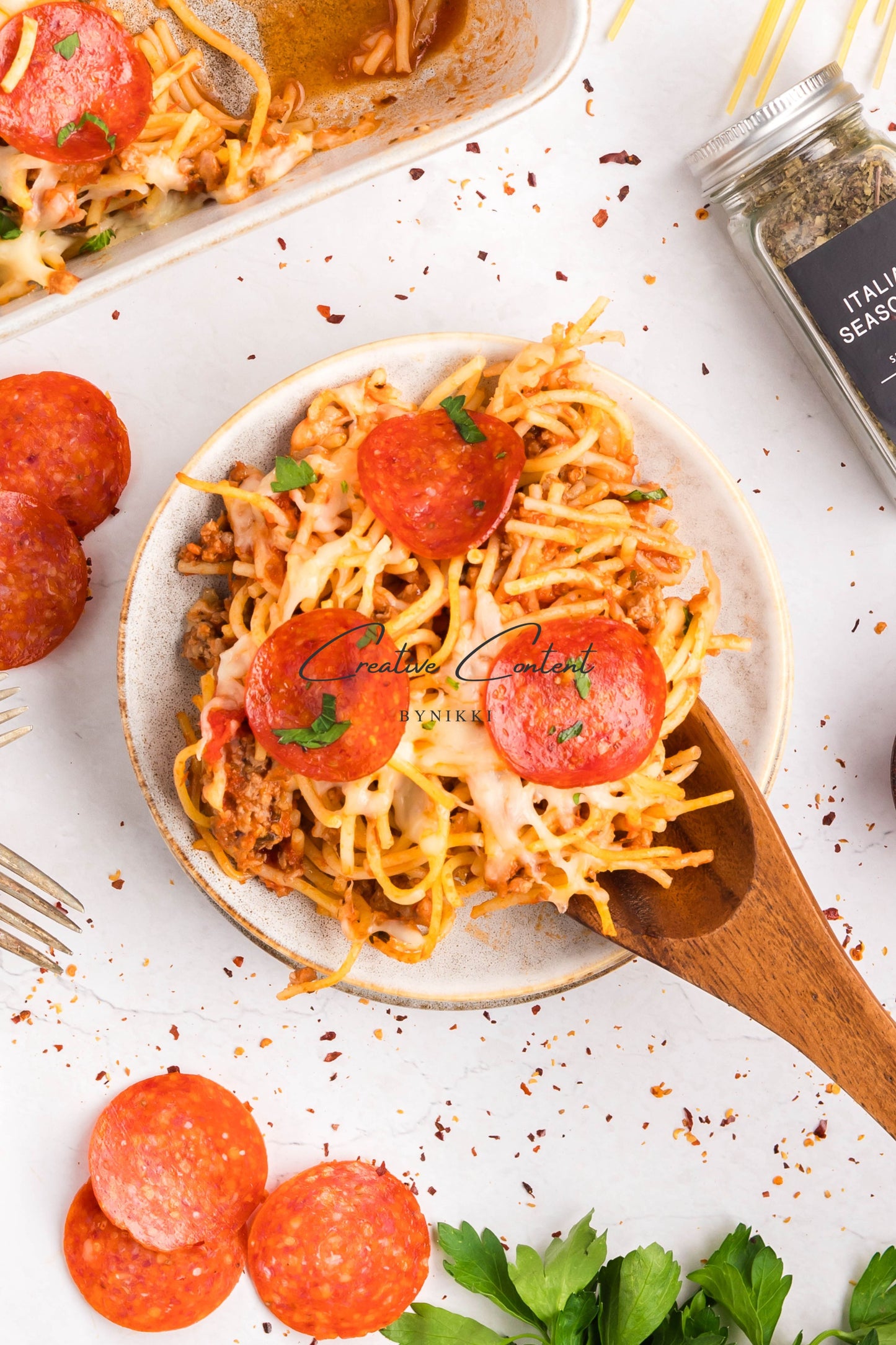Spaghetti Pizza - Exclusive