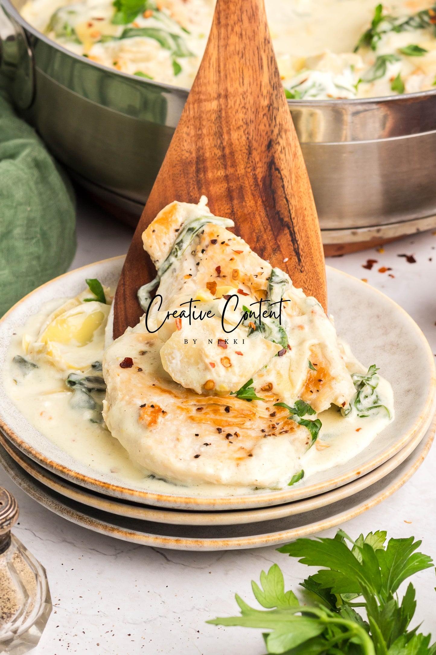 Spinach Artichoke Chicken - Exclusive
