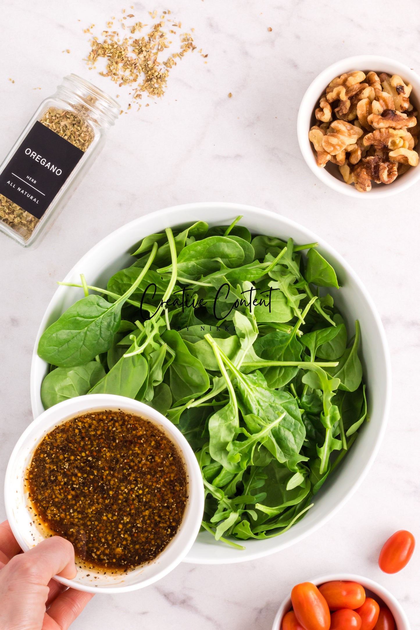 Steak Salad + Homemade Balsamic Vinaigrette - Set 1 of 2