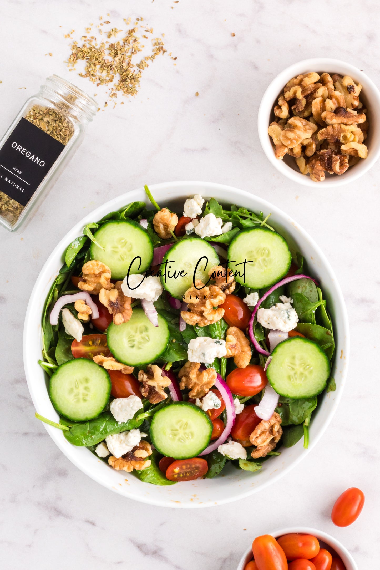 Steak Salad + Homemade Balsamic Vinaigrette - Set 2 of 2