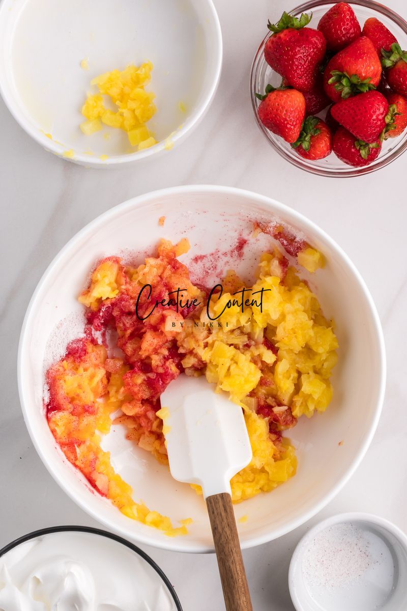 Strawberry Fluff Salad - Set 2 of 2