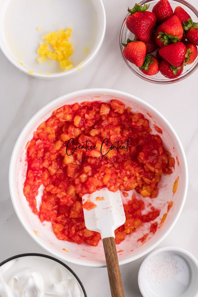 Strawberry Fluff Salad - Set 2 of 2