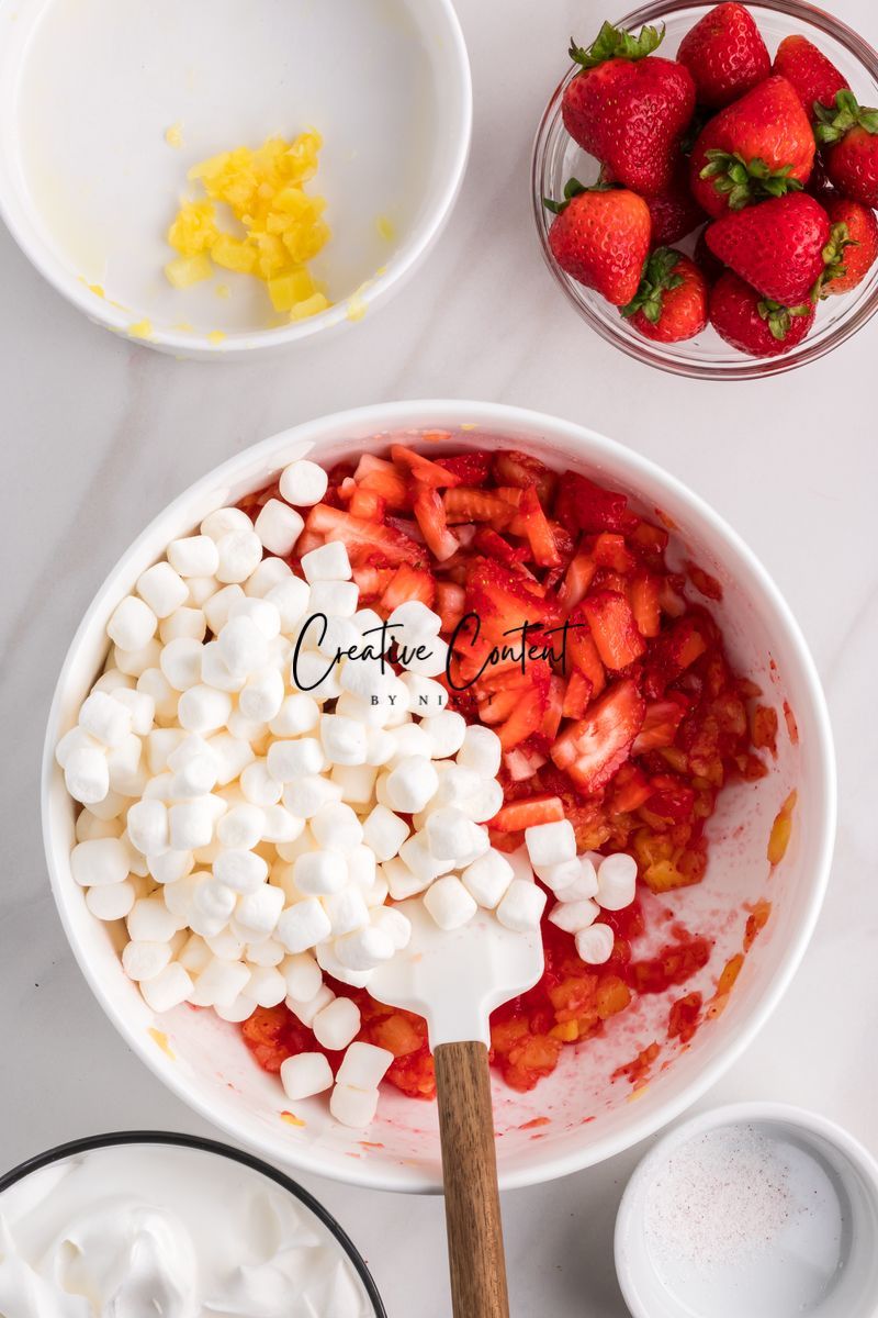 Strawberry Fluff Salad - Set 2 of 2