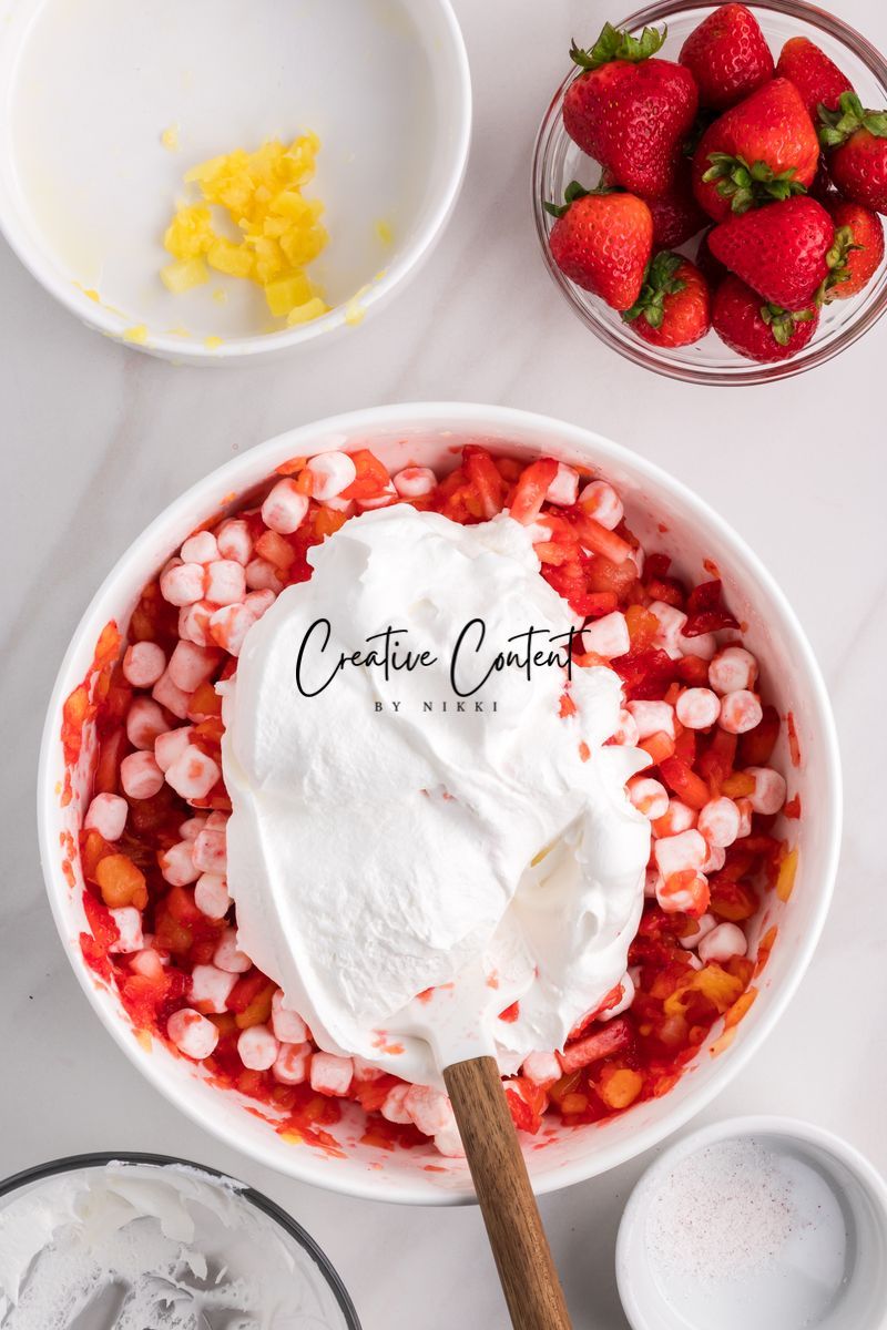 Strawberry Fluff Salad - Set 2 of 2