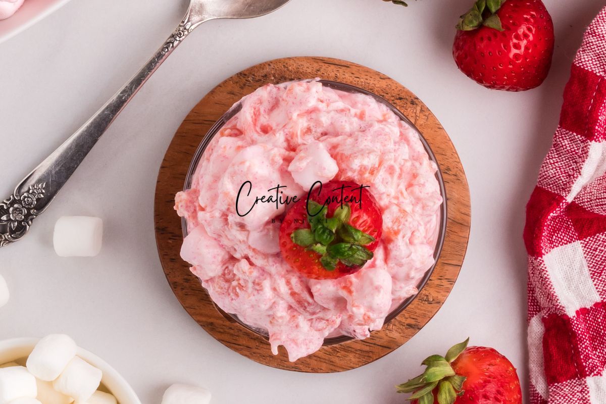 Strawberry Fluff Salad - Set 2 of 2
