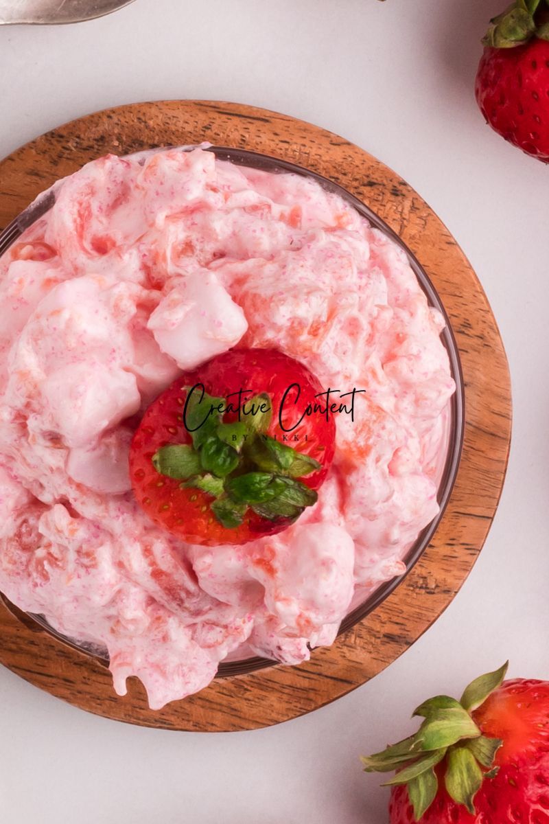 Strawberry Fluff Salad - Set 2 of 2