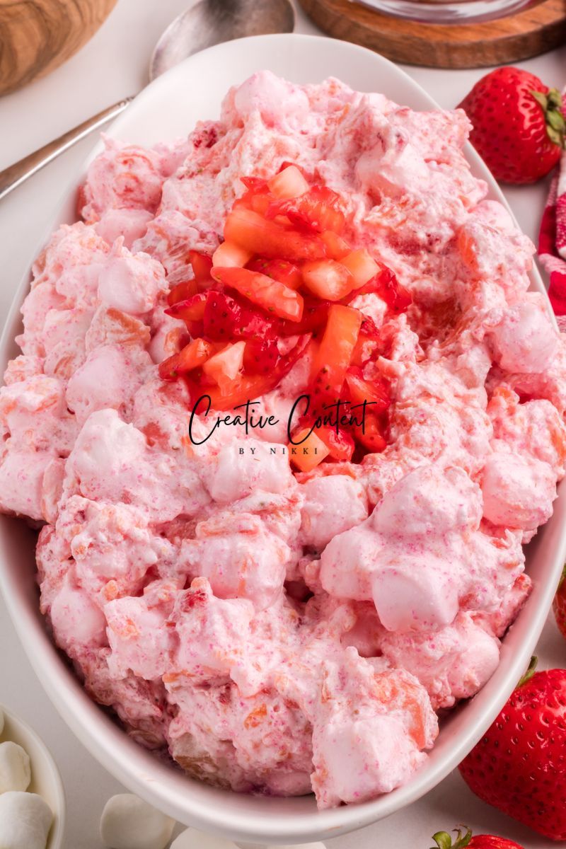 Strawberry Fluff Salad - Set 2 of 2