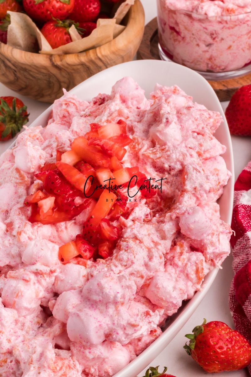 Strawberry Fluff Salad - Set 2 of 2