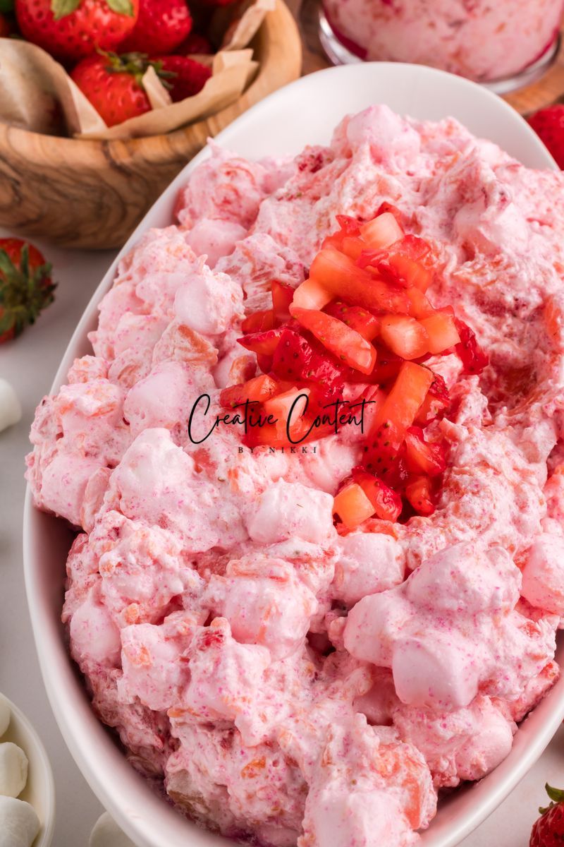 Strawberry Fluff Salad - Set 2 of 2