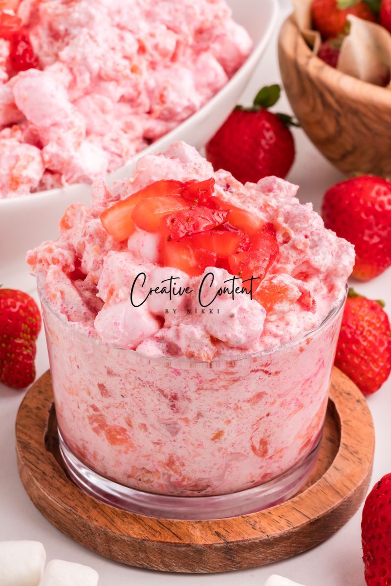 Strawberry Fluff Salad - Set 2 of 2