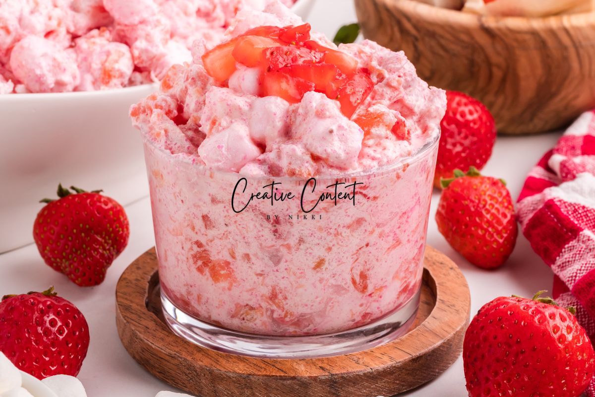 Strawberry Fluff Salad - Set 2 of 2