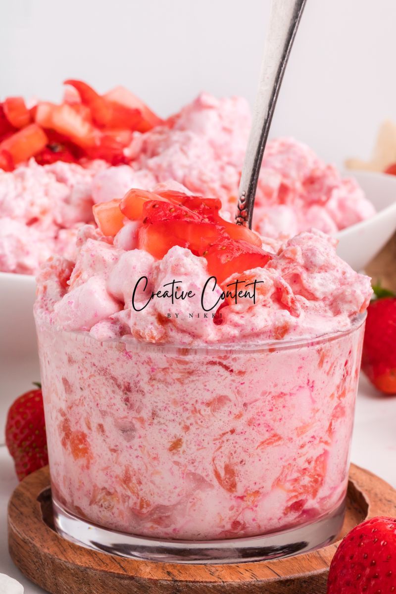Strawberry Fluff Salad - Set 2 of 2