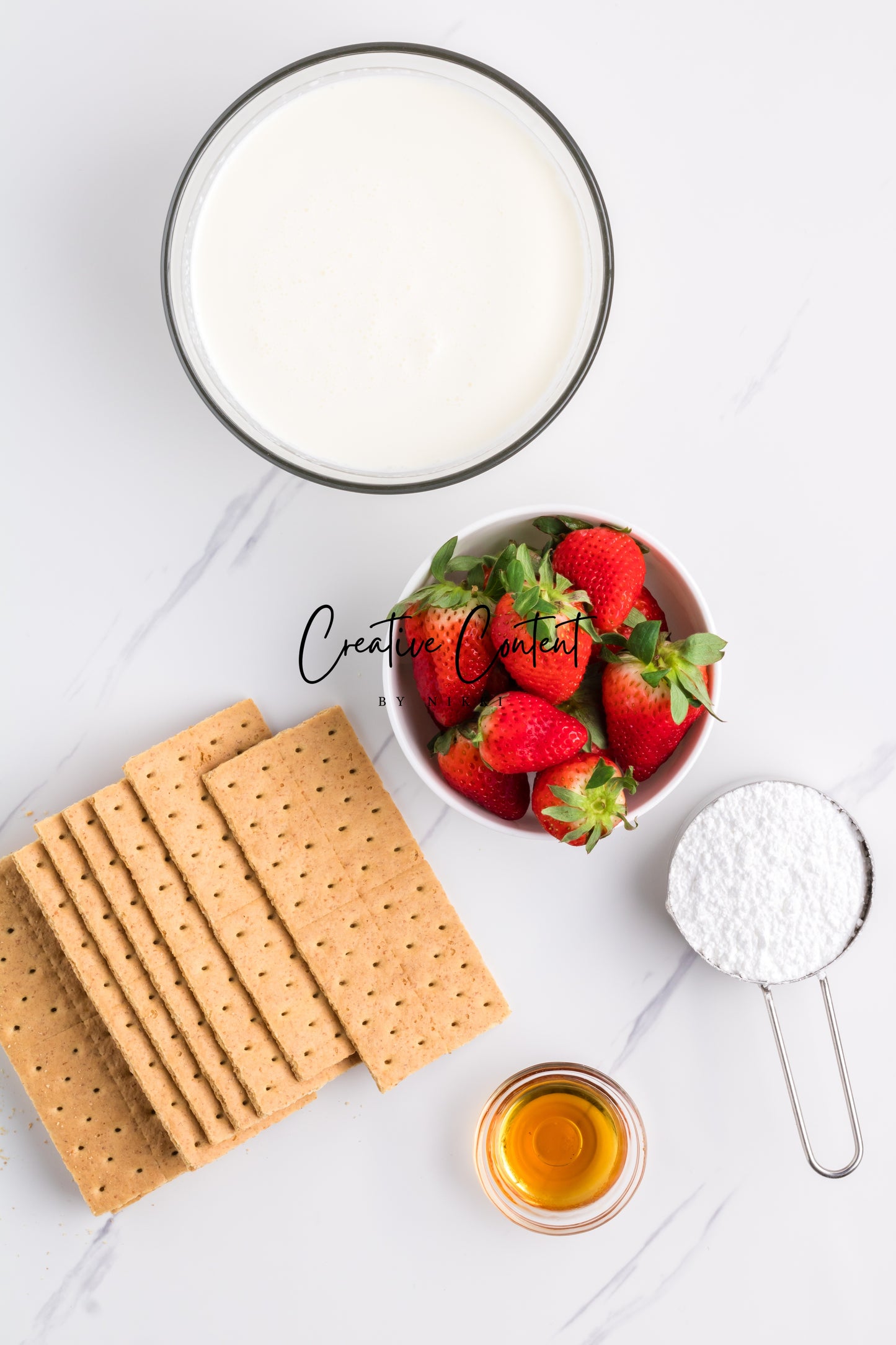 Strawberry Icebox Cake-Set 1 of 2
