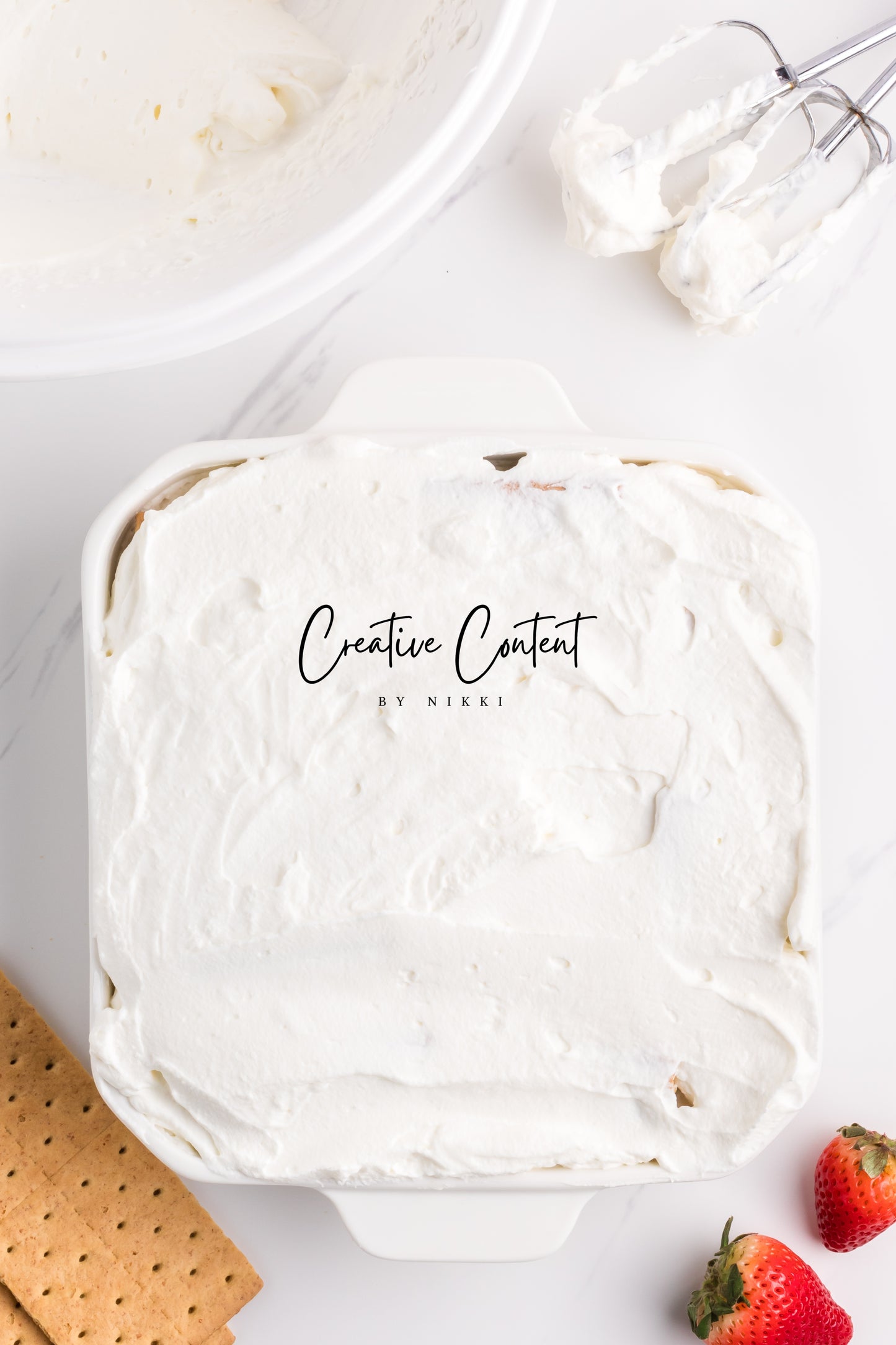 Strawberry Icebox Cake-Set 1 of 2