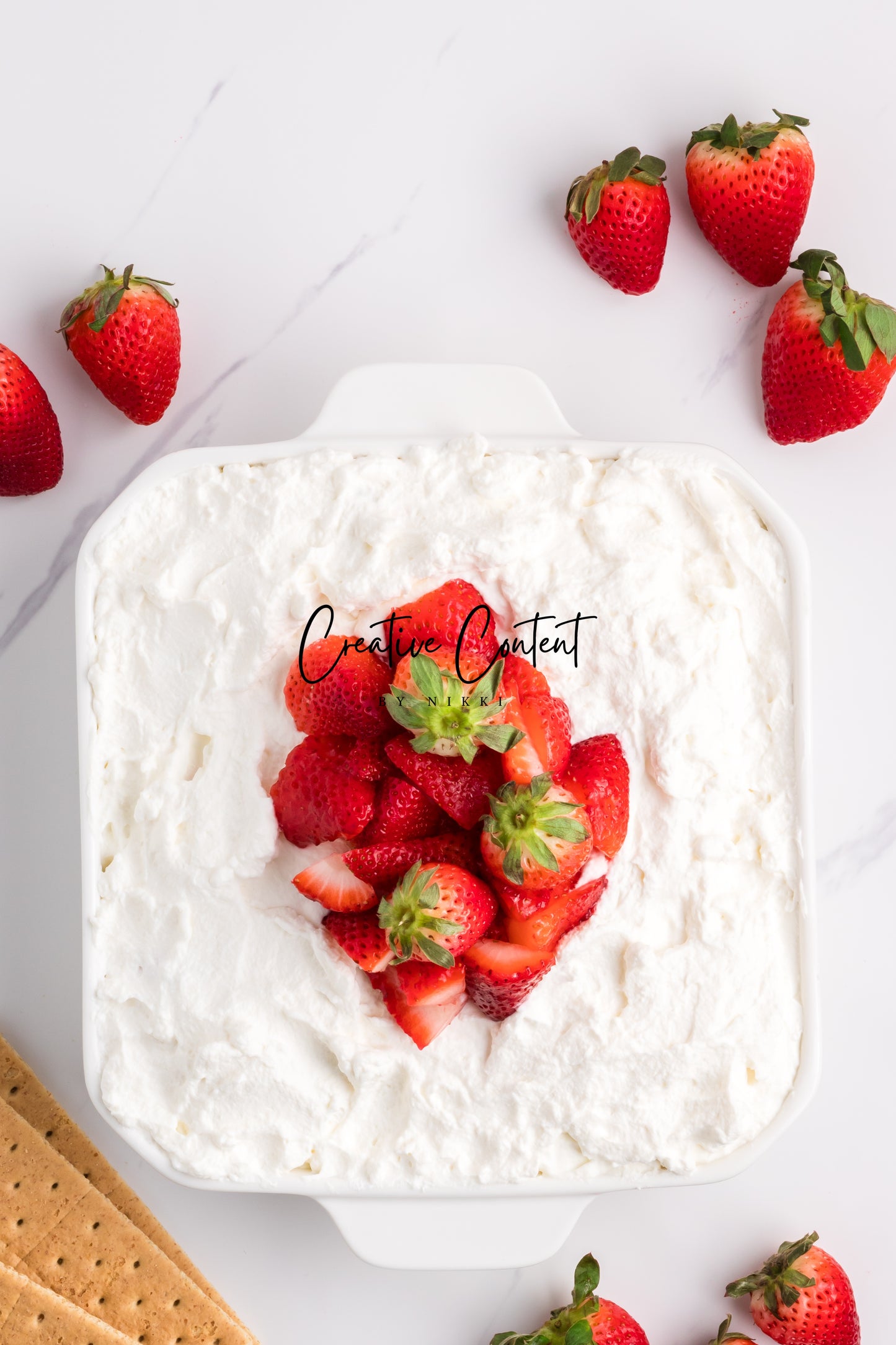 Strawberry Icebox Cake-Set 1 of 2