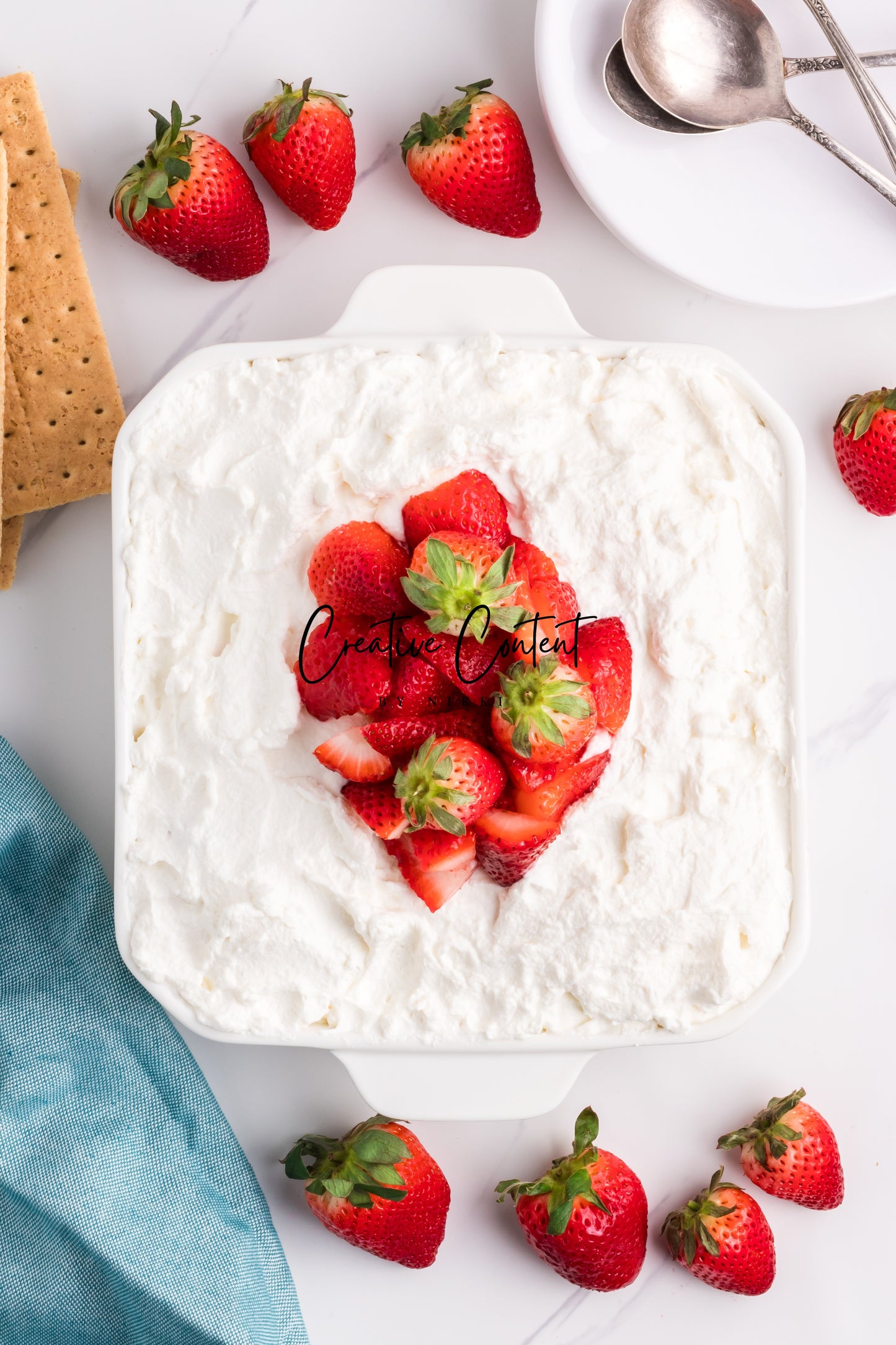 Strawberry Icebox Cake-Set 1 of 2