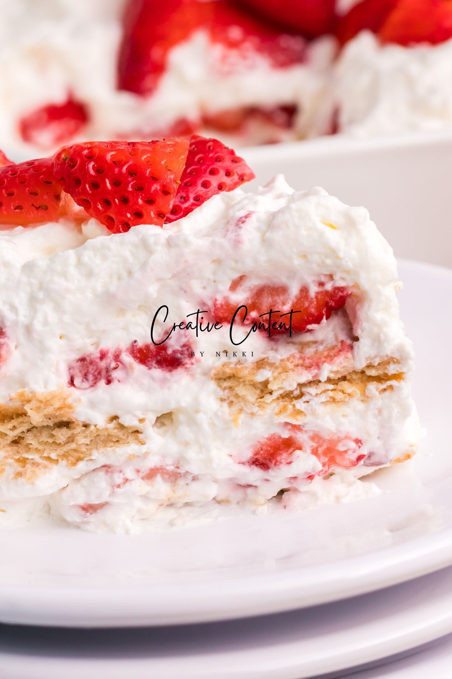 Strawberry Icebox Cake-Set 1 of 2