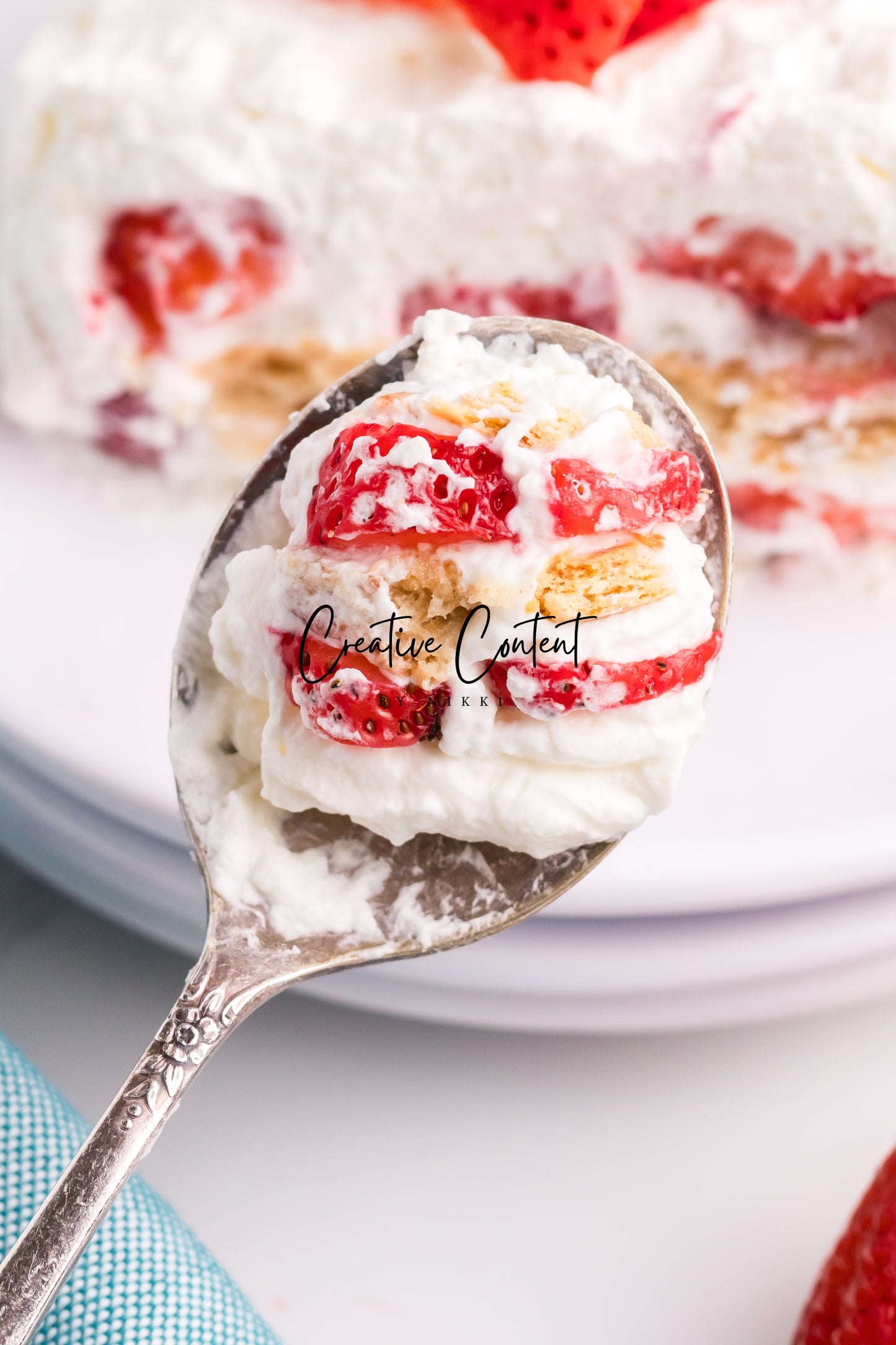 Strawberry Icebox Cake-Set 1 of 2