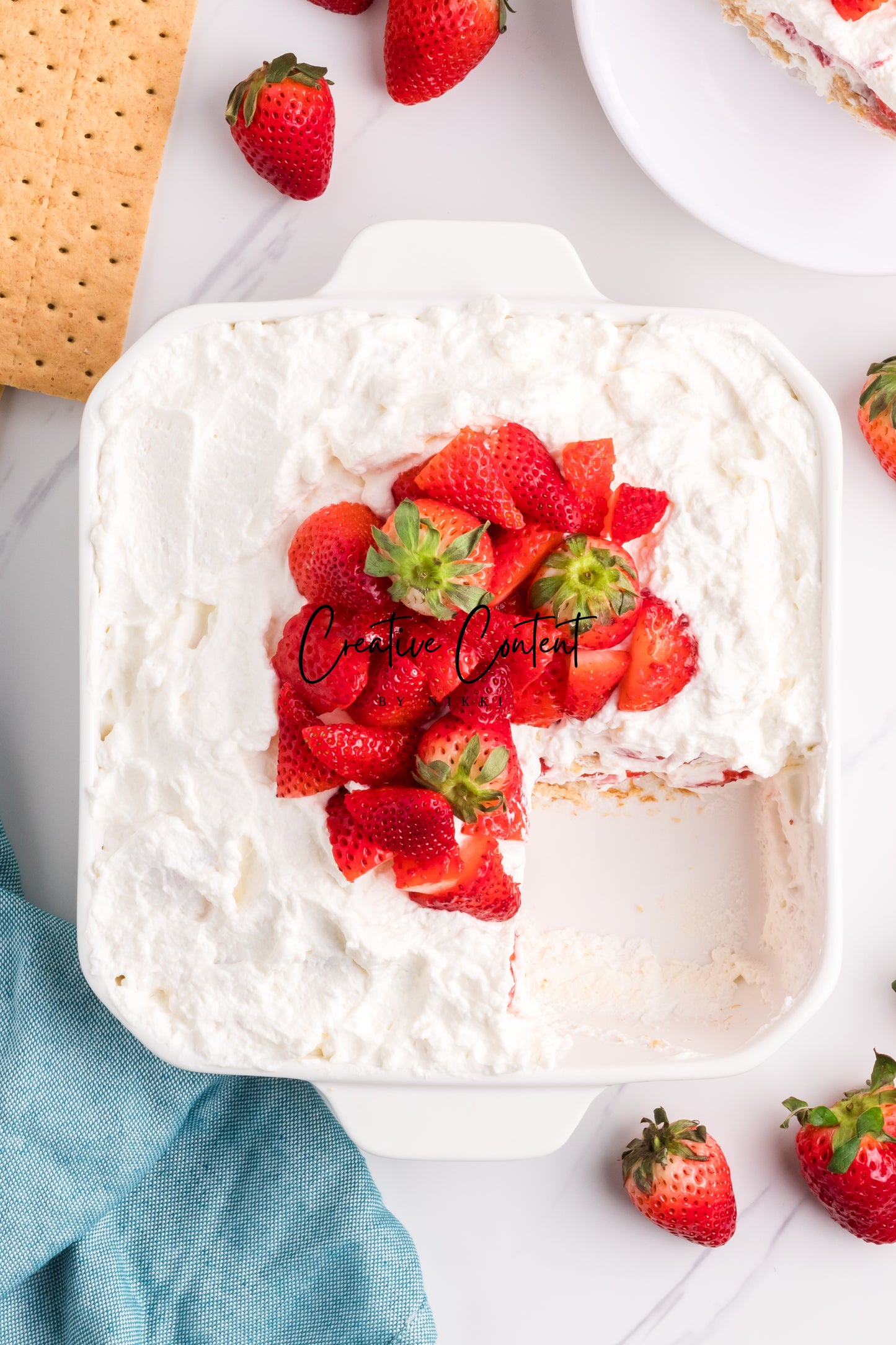 Strawberry Icebox Cake-Set 1 of 2