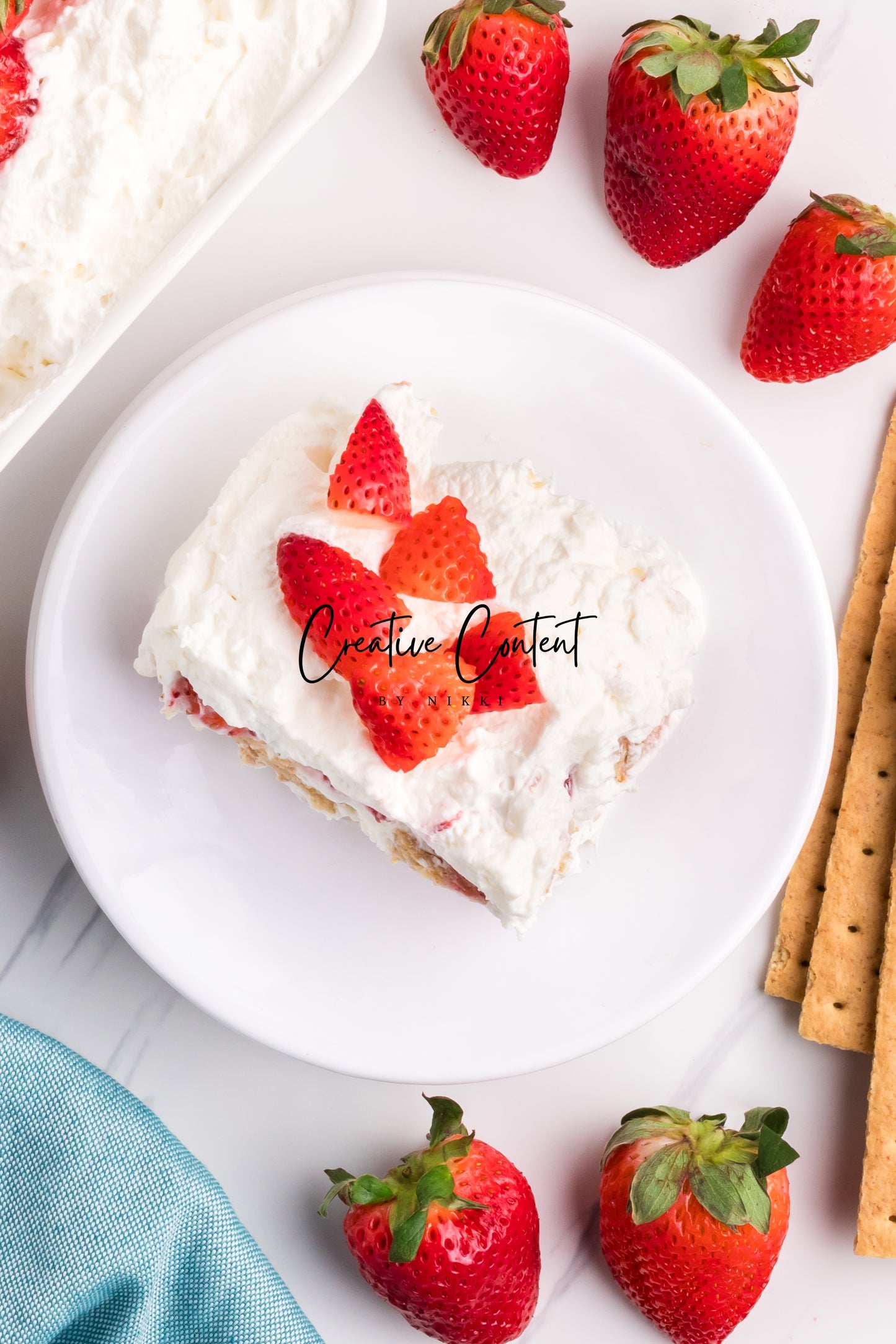 Strawberry Icebox Cake-Set 1 of 2