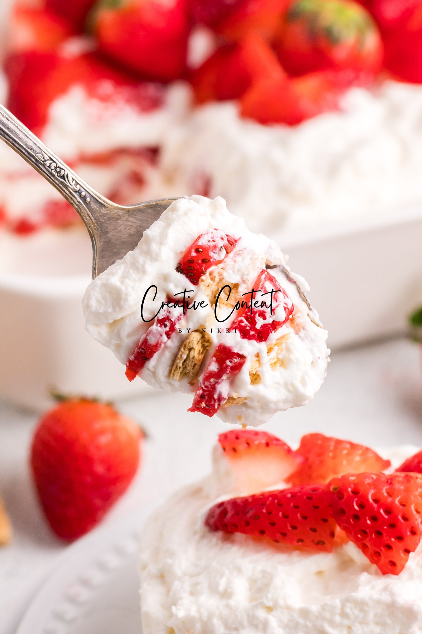 Strawberry Icebox Cake-Set 2 of 2