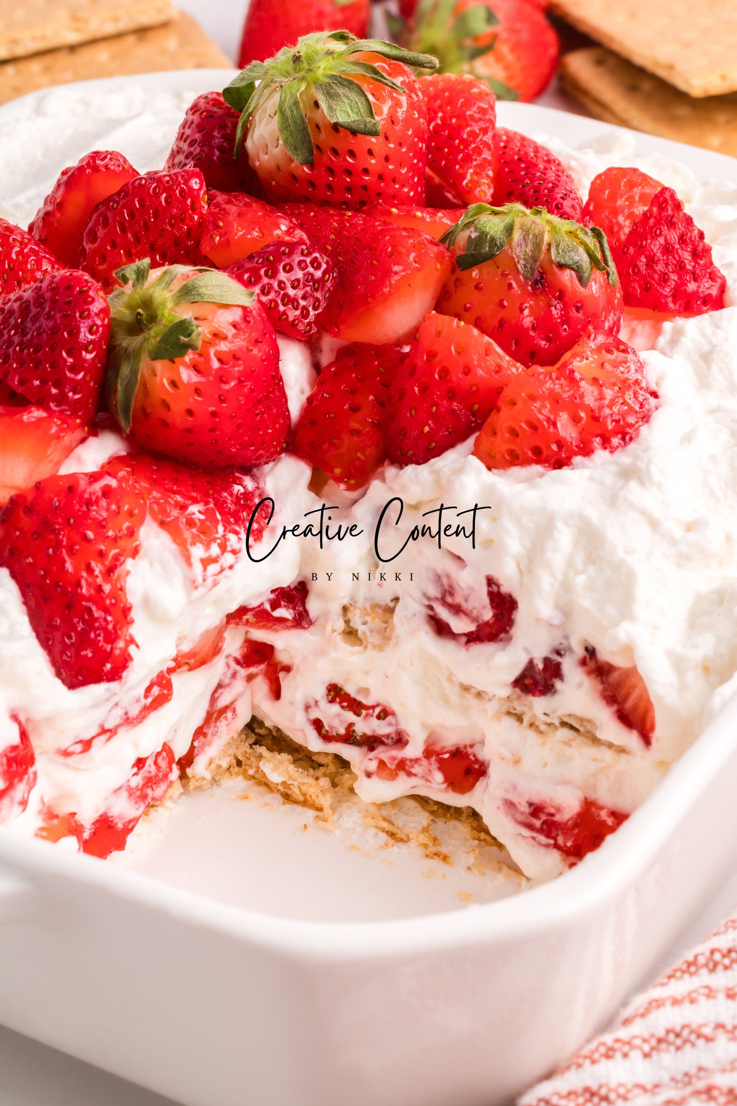 Strawberry Icebox Cake-Set 2 of 2