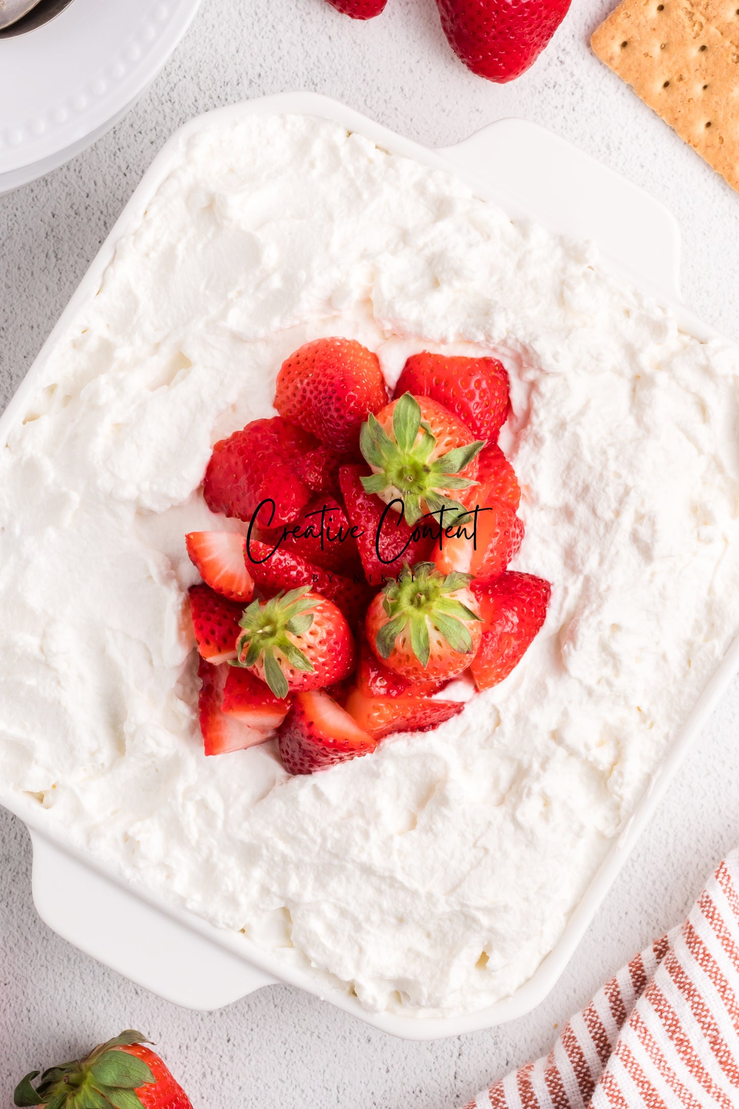Strawberry Icebox Cake-Set 2 of 2