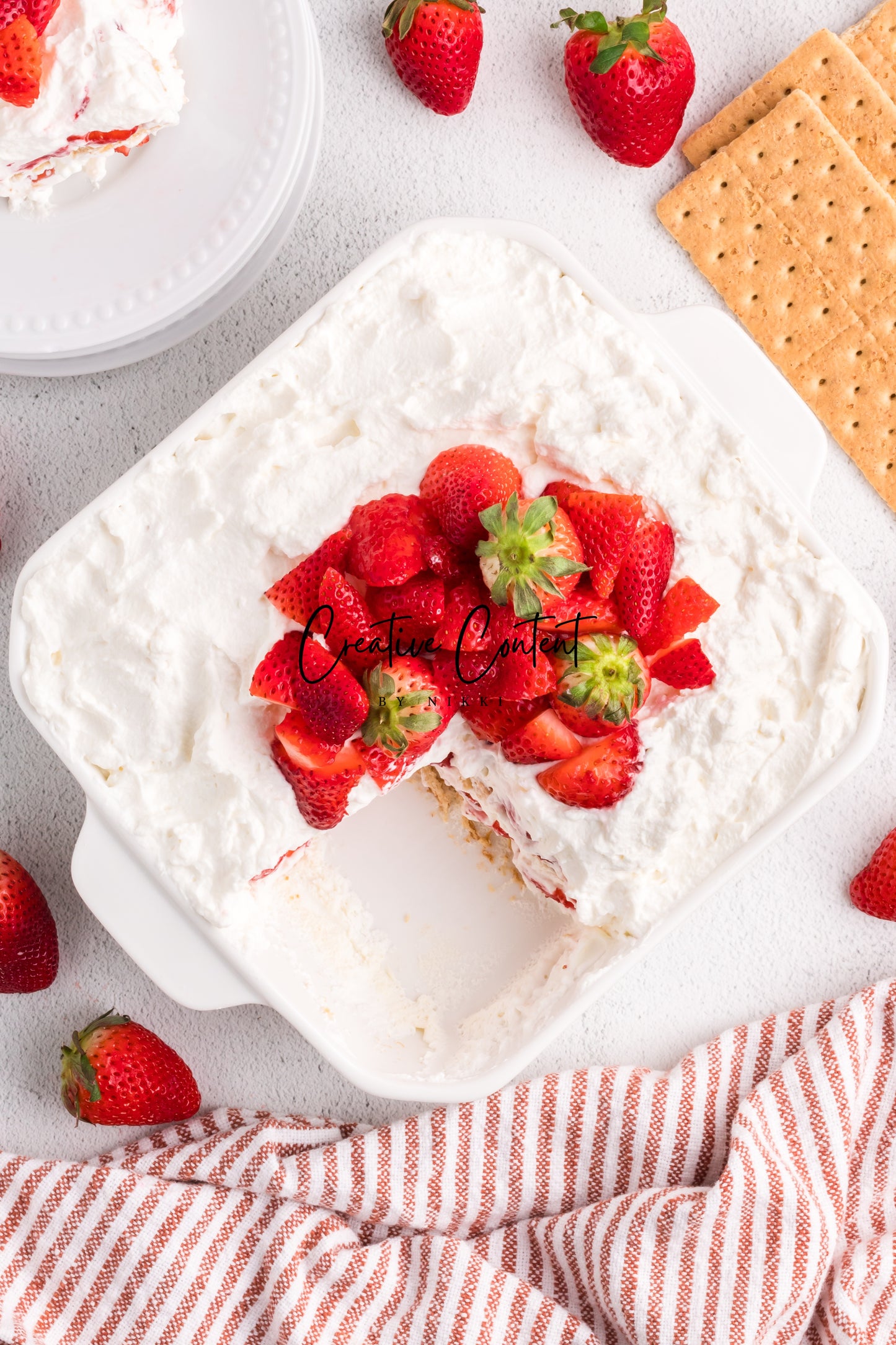 Strawberry Icebox Cake-Set 2 of 2