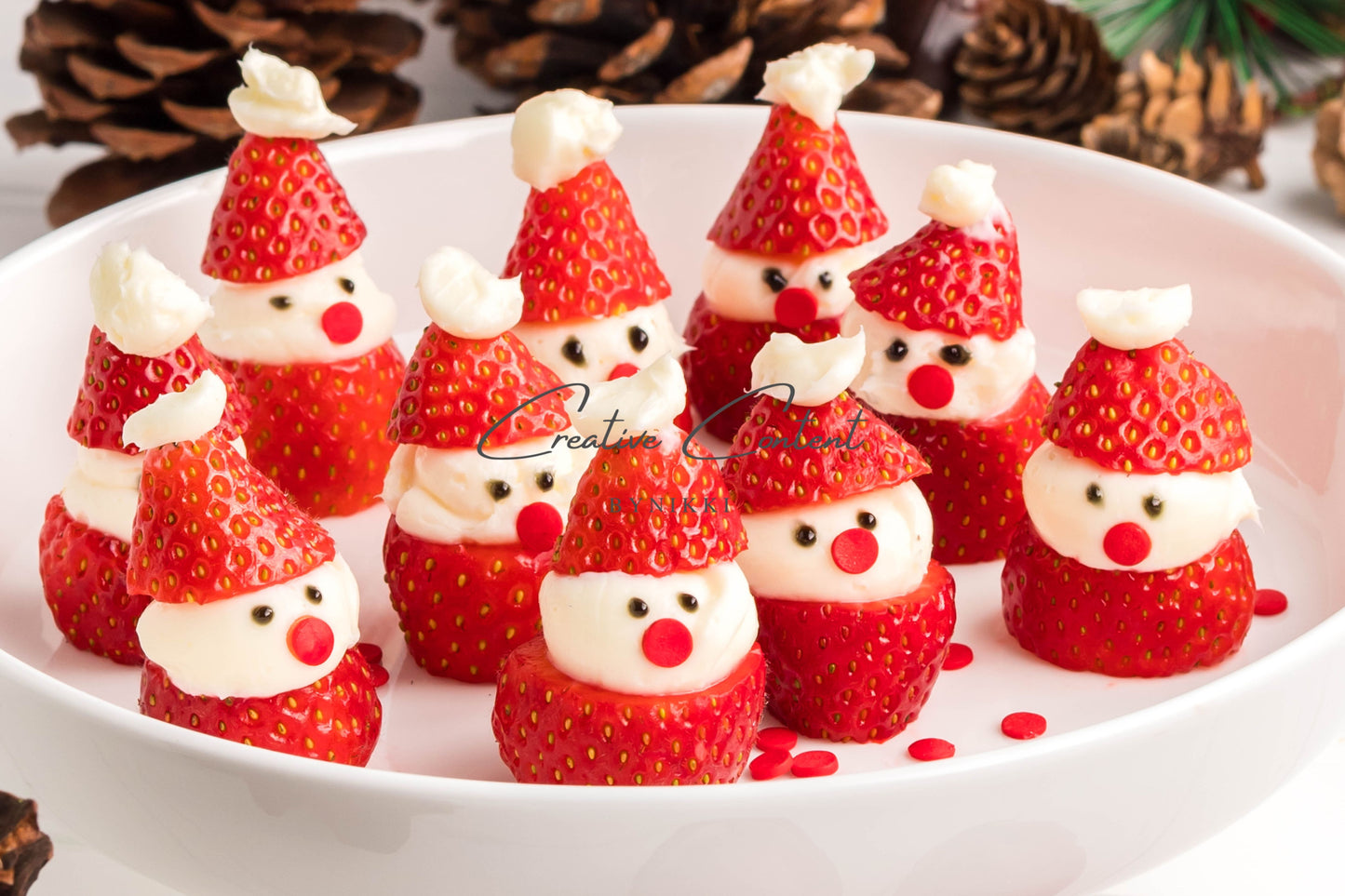 Strawberry Santas - Exclusive