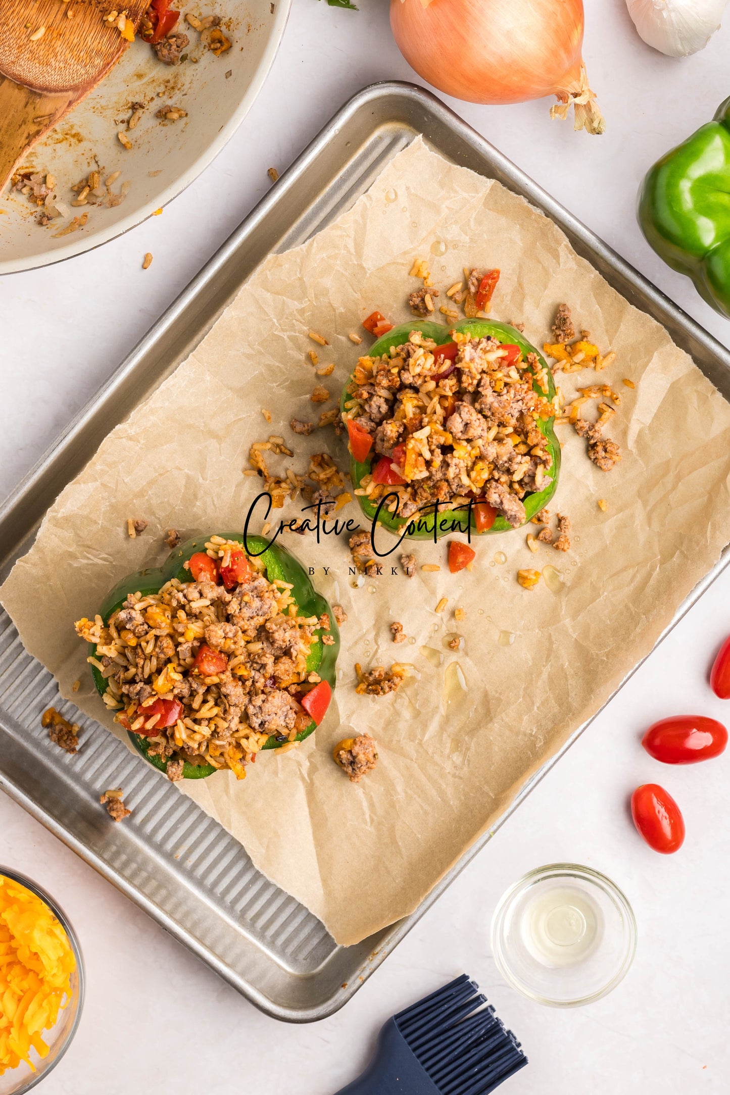 Stuffed Peppers For Two - Exclusive