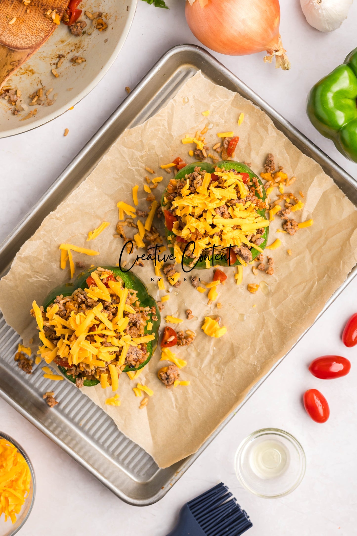 Stuffed Peppers For Two - Exclusive