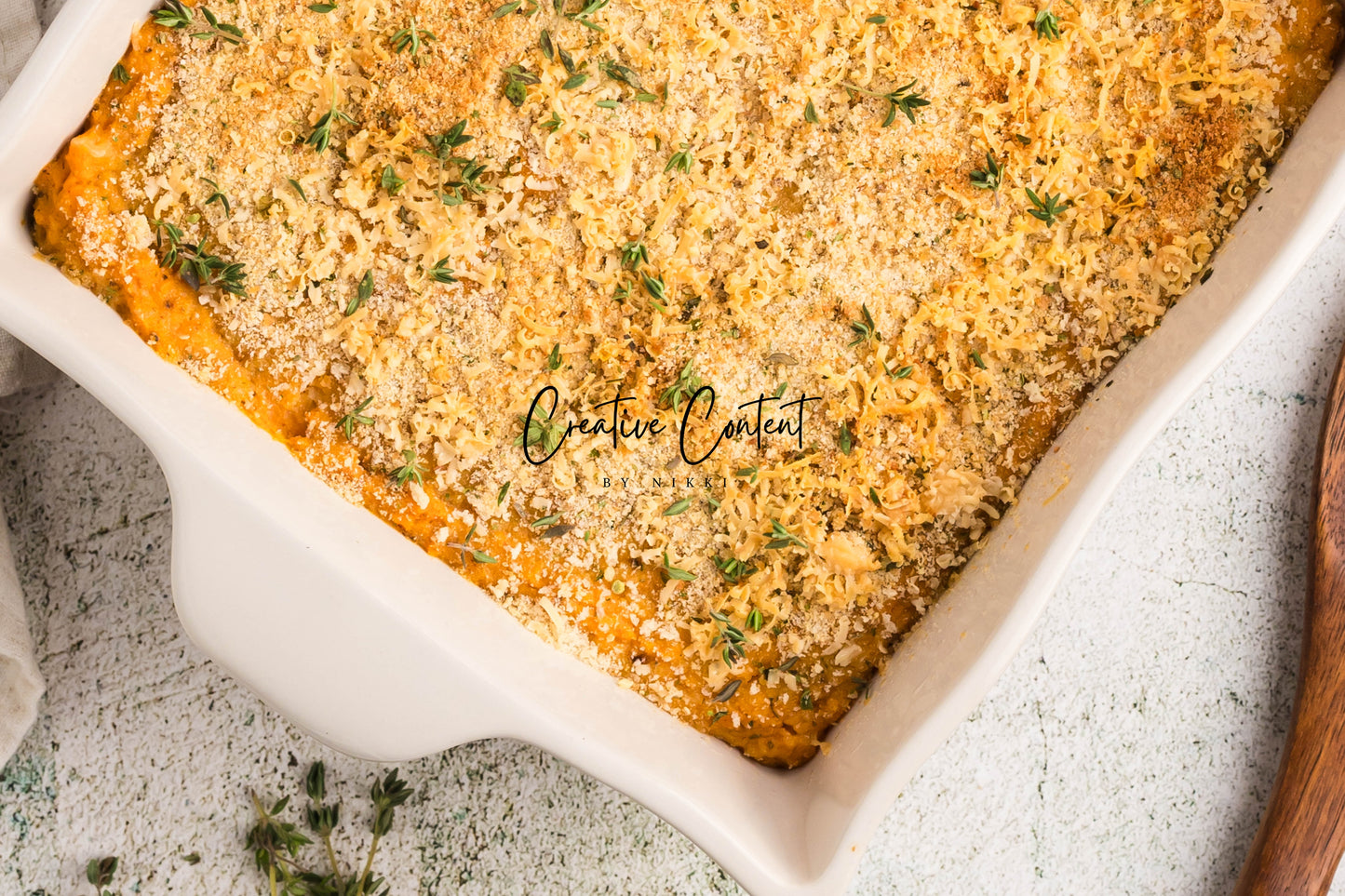Savory Sweet Potato Casserole - Exclusive