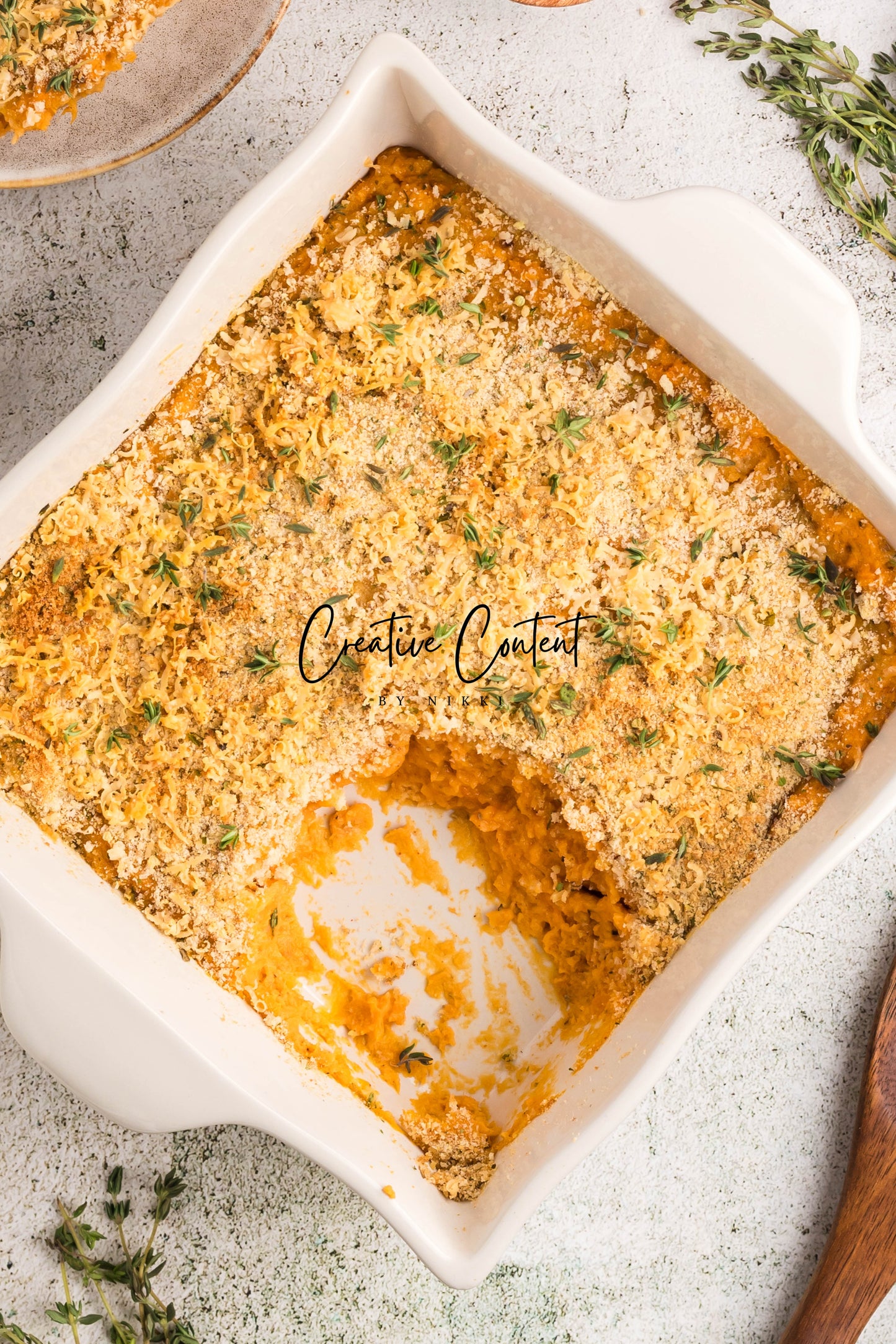 Savory Sweet Potato Casserole - Exclusive
