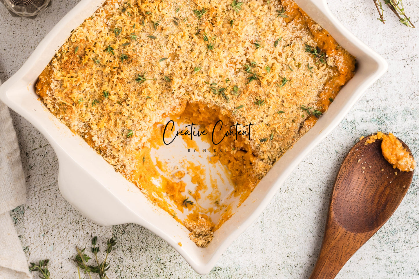 Savory Sweet Potato Casserole - Exclusive